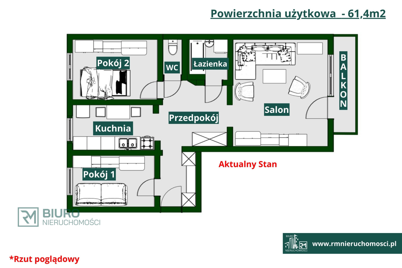 Mieszkanie Sprzedaż Malbork Józefa Wybickiego 18b