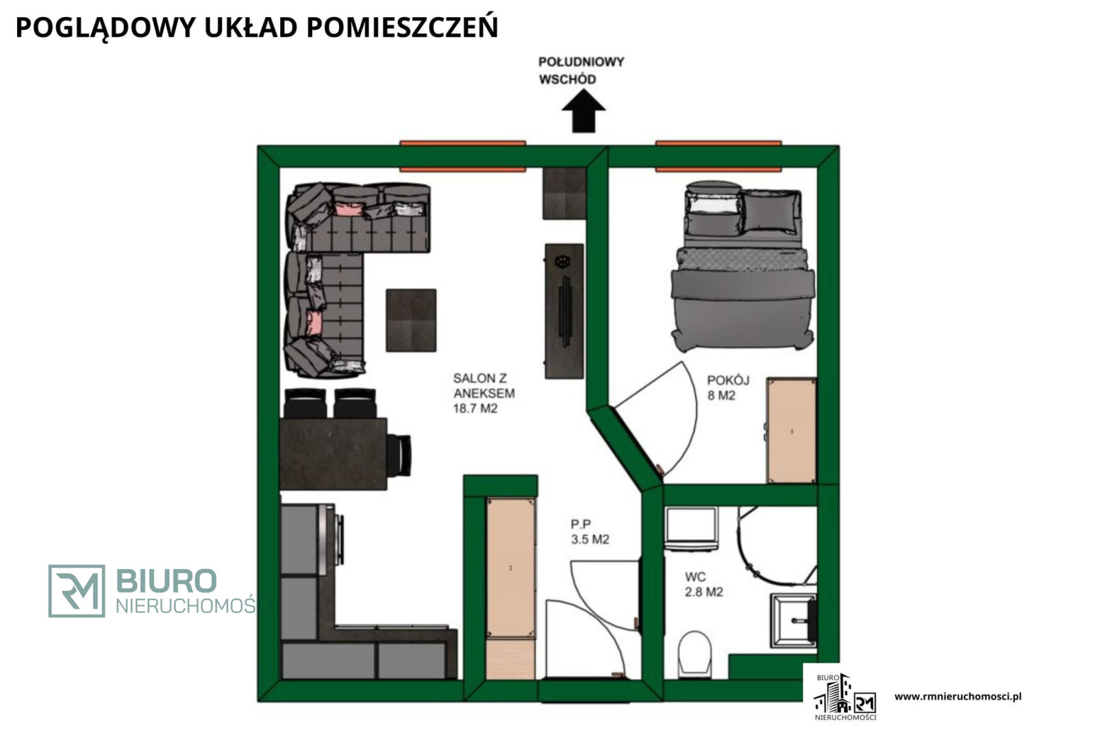 Mieszkanie Wynajem Elbląg Kwiatowa 8