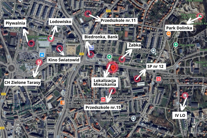 Mieszkanie Sprzedaż Elbląg Nowowiejska 21