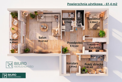 Mieszkanie Sprzedaż Elbląg Marcina Kasprzaka